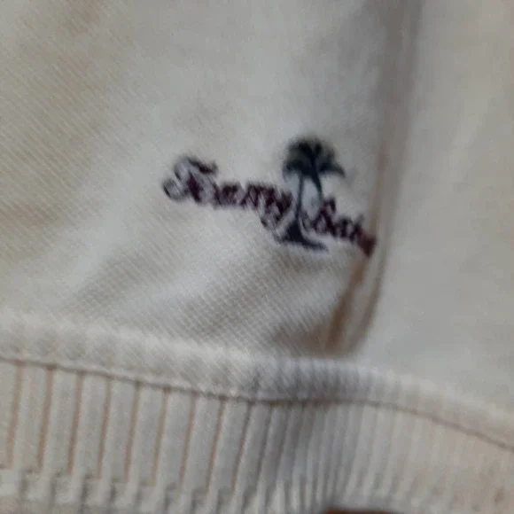 TOMMY‎ BAHAMA MENS XL YELLOW COTTON SHORT SLEEVE POLO - Picture 3 of 7